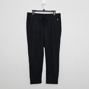 GapFit gfast Womens Brushed Tech Jersey Joggers Size L 3/4 length